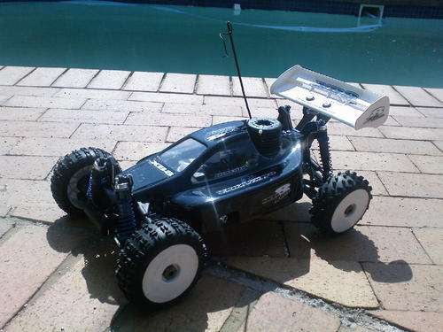 XRAY NITRO XB8 RC CAR (RTR) REAL PRO BUGGY!